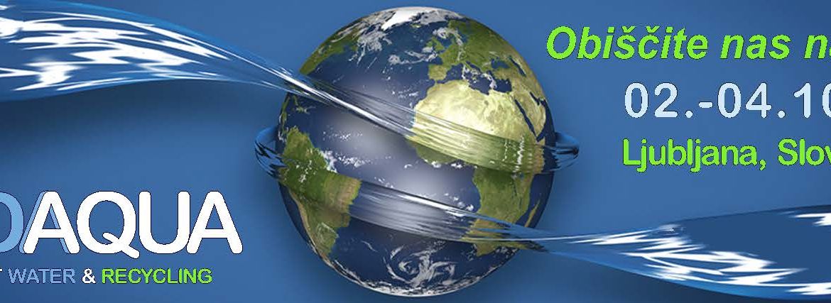 VODA AQUA & Recycling 2018 - invitation banner
